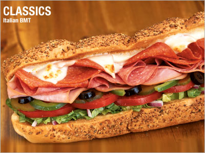 Subway - Double Stacked Italian Bmt