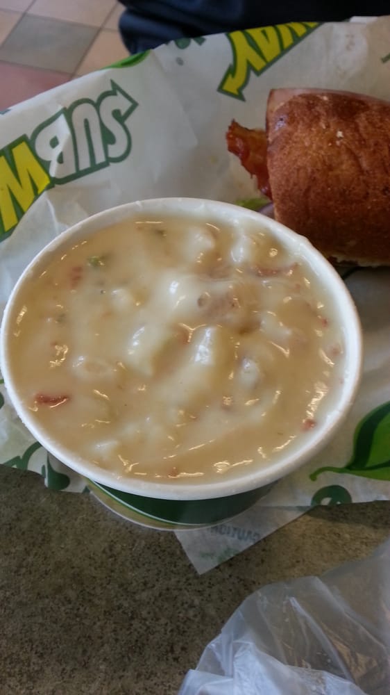 Subway - Cream of Potato With Bacon
