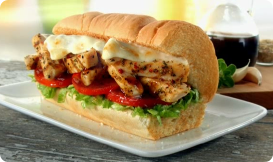 Subway Turkey Sandwich - Honey Oat Bread, Lett, Tom, Pickles, Onion, B