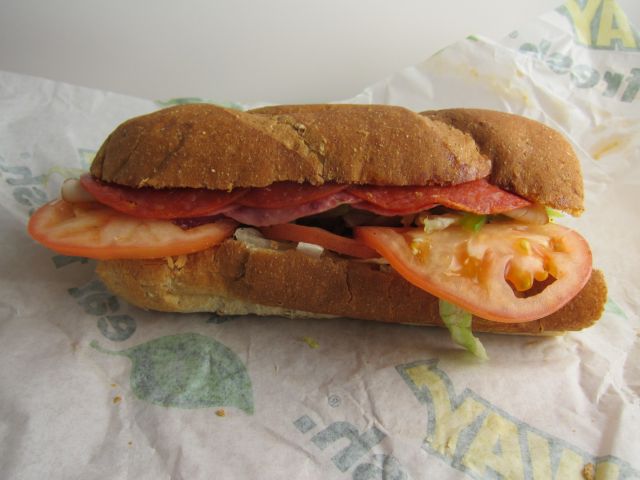 Subway Turkey Sandwich - 6