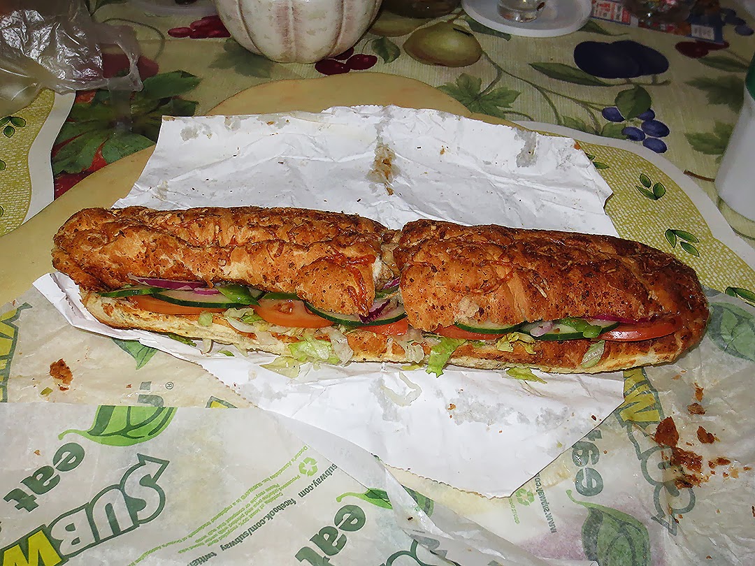 Subway Turkey Sandwich - With Sweet Onion Sauce