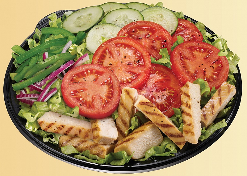 Subway - Roasted Chicken Salad - With Cheese
