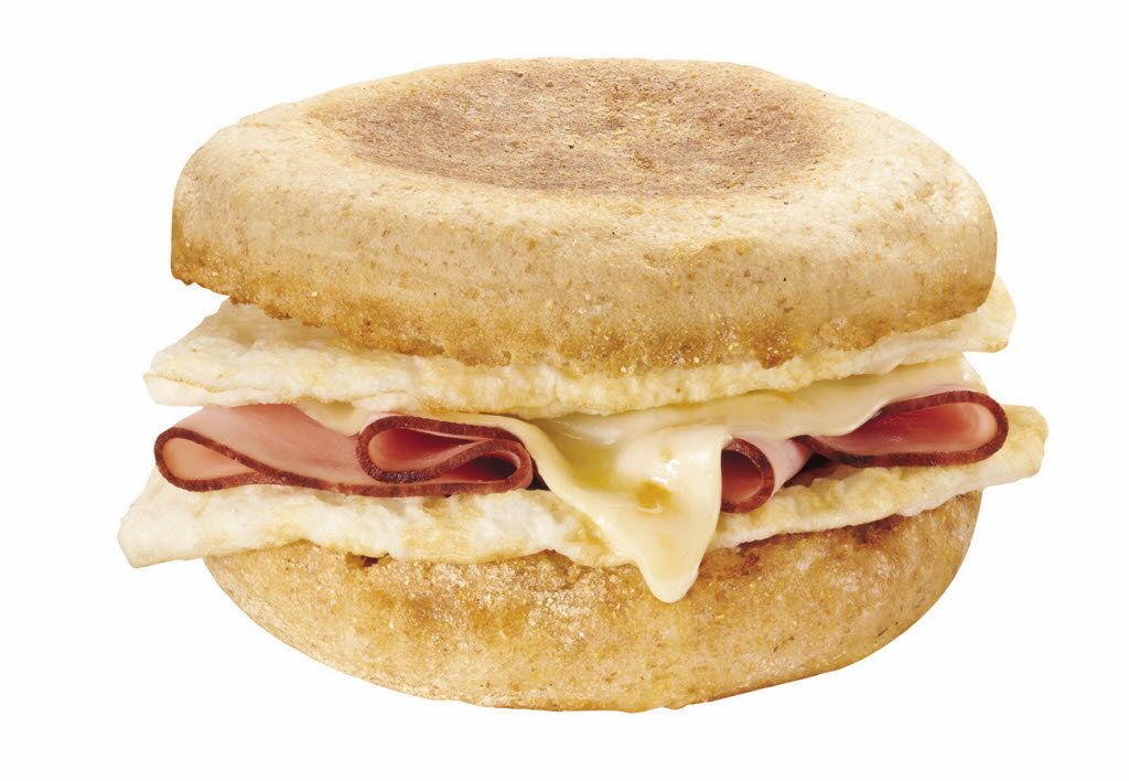 Subway - Black Forest Ham, Egg, and Cheese W Bacon English Muffin