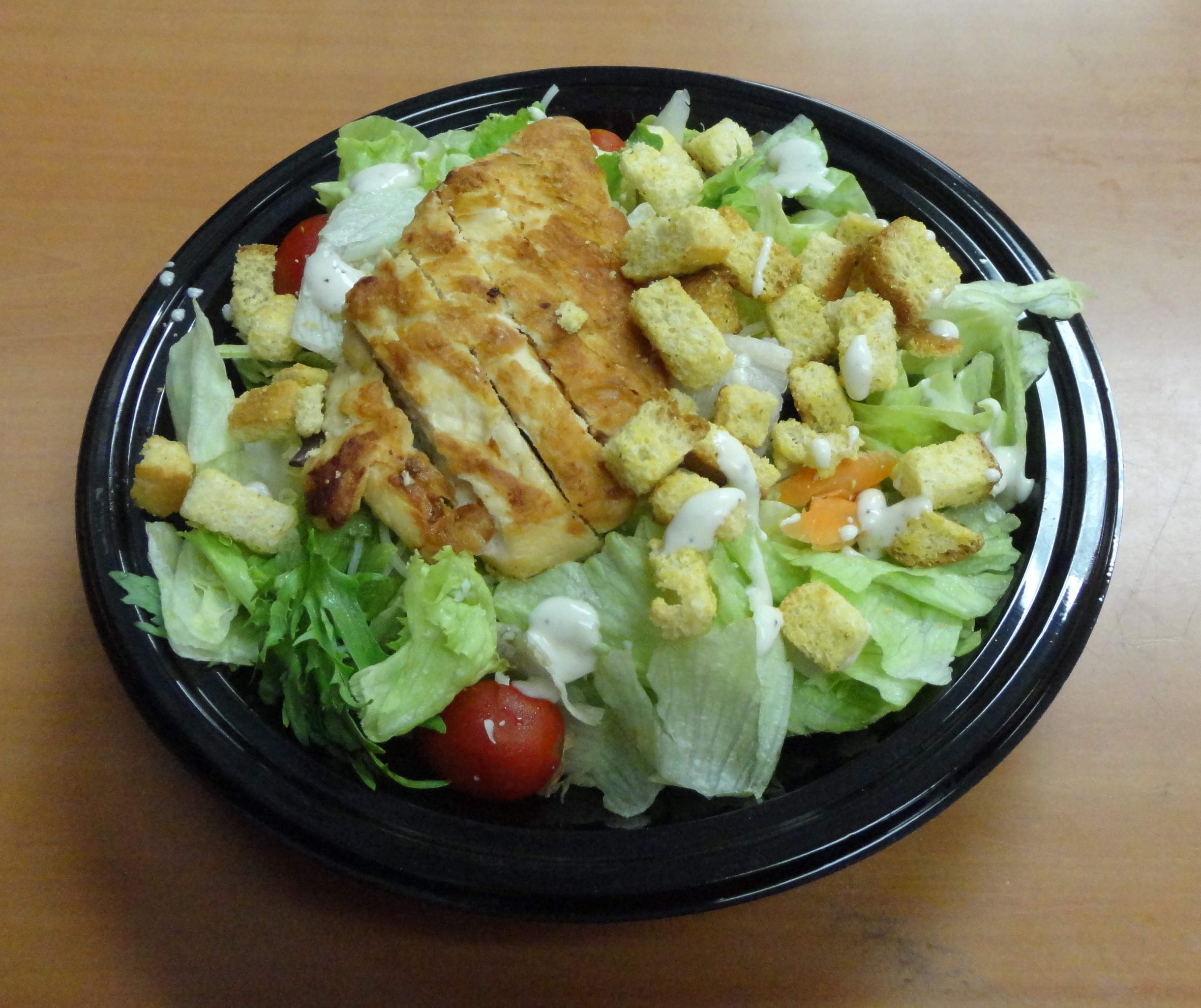 Mcdonalds - Crispy Chicken Caesar Salad W/Croutons