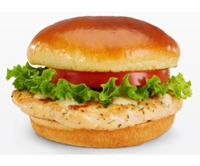 Mcdonalds - Premium Grilled Chicken Sandwich W/O Mayo and W/O the Top 