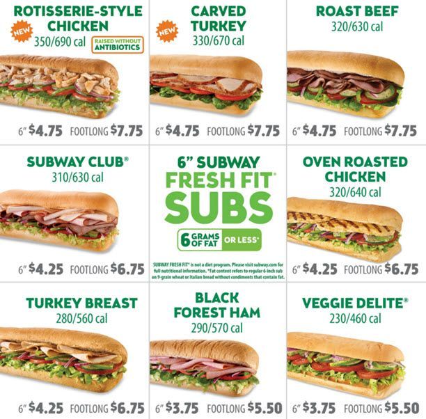 Subway - Footlong Turkey/Ham/9grain/Provolone/Honeymustard