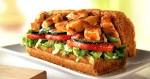 Subway Chicken - Double Meat No Cheese on Flatbread No Dressing