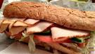 Subway - Kids Ham Sandwich W/ Provalone Cheese and Lt Mayo Low Fat Mil
