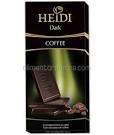 Ciocolata amaruie cu cafea 55% cacao Dark 80g Heidi
