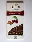 Ciocolata cu lapte cu migdale si cirese Gourmette 100g Heidi