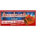 Tableta de ciocolata cu crema de capsuni 100g Americana