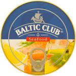 File de somon in ulei cu aroma de lamaie 160g Baltic Club