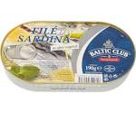 File de sardine in ulei 190g Baltic Club