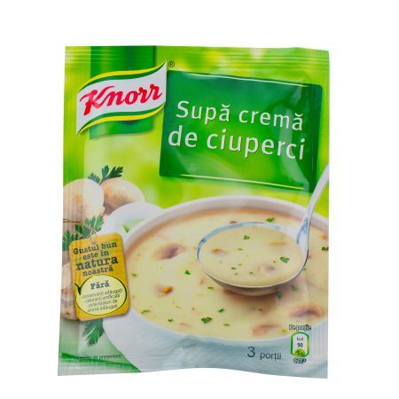 Supa instant crema de ciuperci 52g Knorr