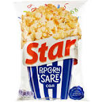 Popcorn cu sare 87g Star