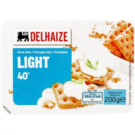 Crema de branza proaspata light 200g Delhaize