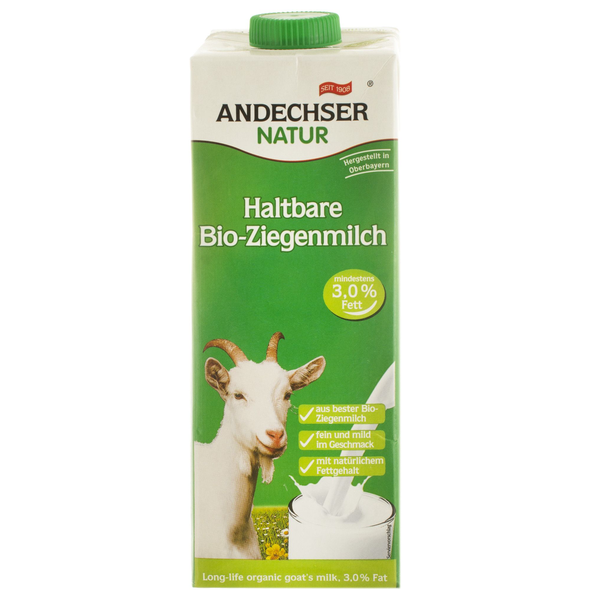 Lapte bio UHT de capra 1l Andechser