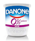 Iaurt natural 0% 125g Danone