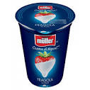 Iaurt cu bucati de piersici si caise 3.6% grasime Pezzi 500g Muller