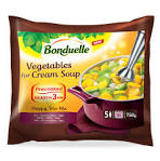 Supa crema Happy Mix cu praz, morcov galben si napi 750g Bonduelle
