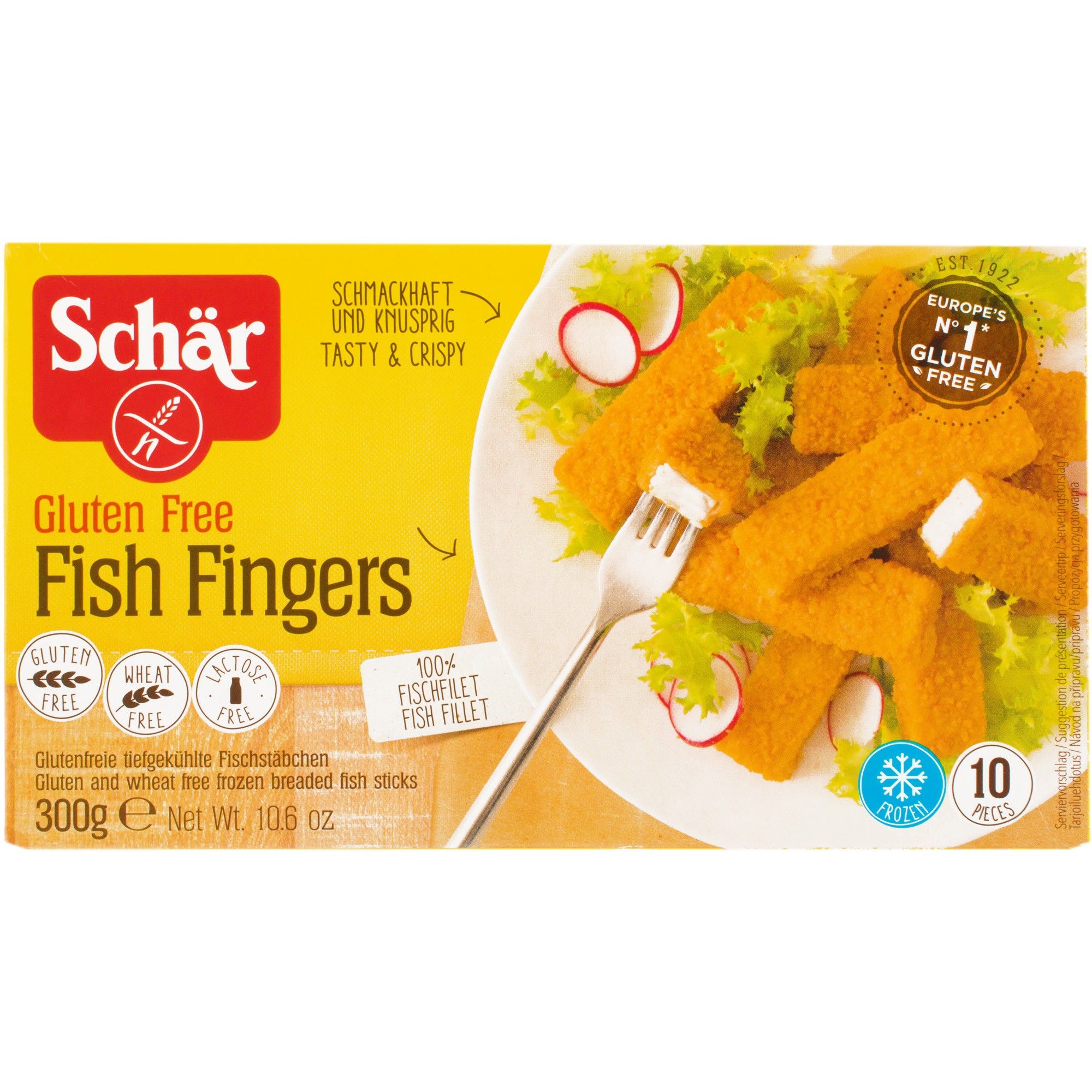 Fish fingers fara gluten 300g Schar