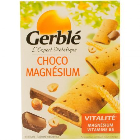 Biscuiti simpli cu ciocolata si magneziu 200g Gerble