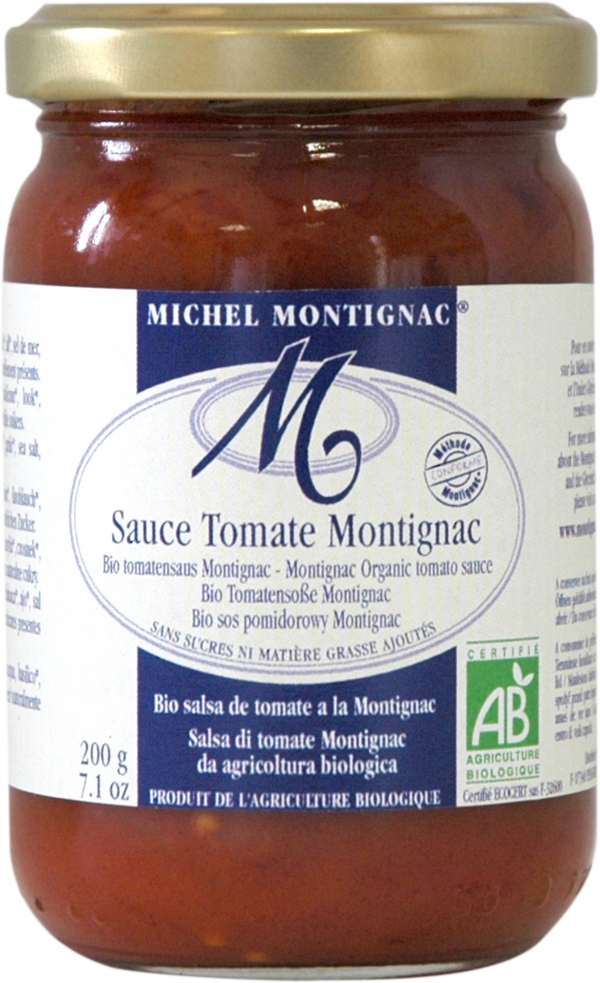 Sos de tomate bio 200G Michel Montignac