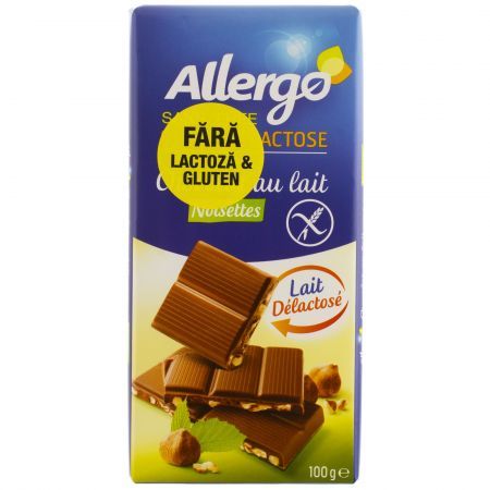 Ciocolata fara gluten 100g Allergo