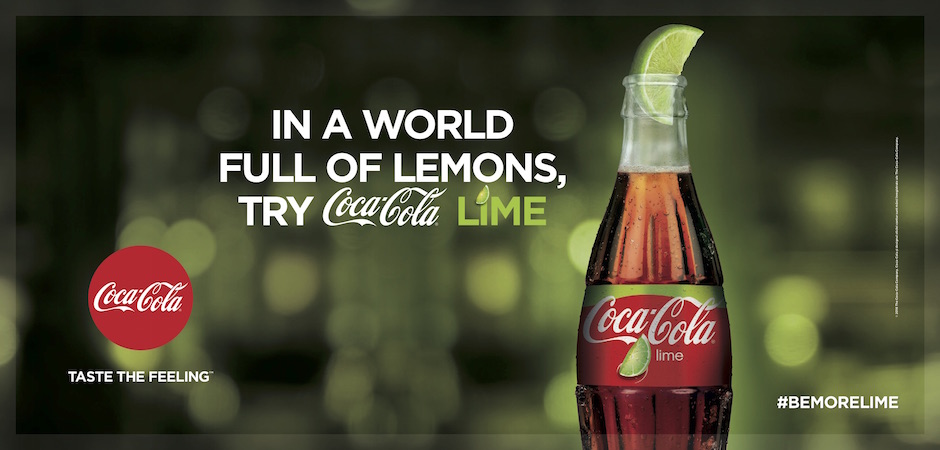 Coca-cola lime 