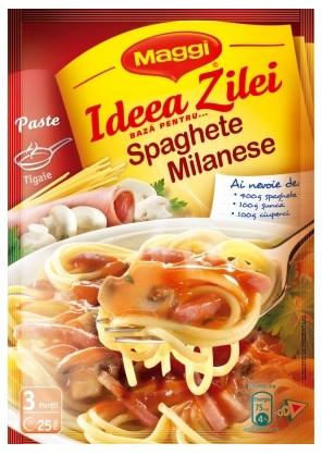 Maggi Ideea Zilei - Spaghete Milanese, Maggi