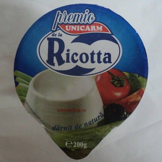 Ricotta, Unicarm Premio