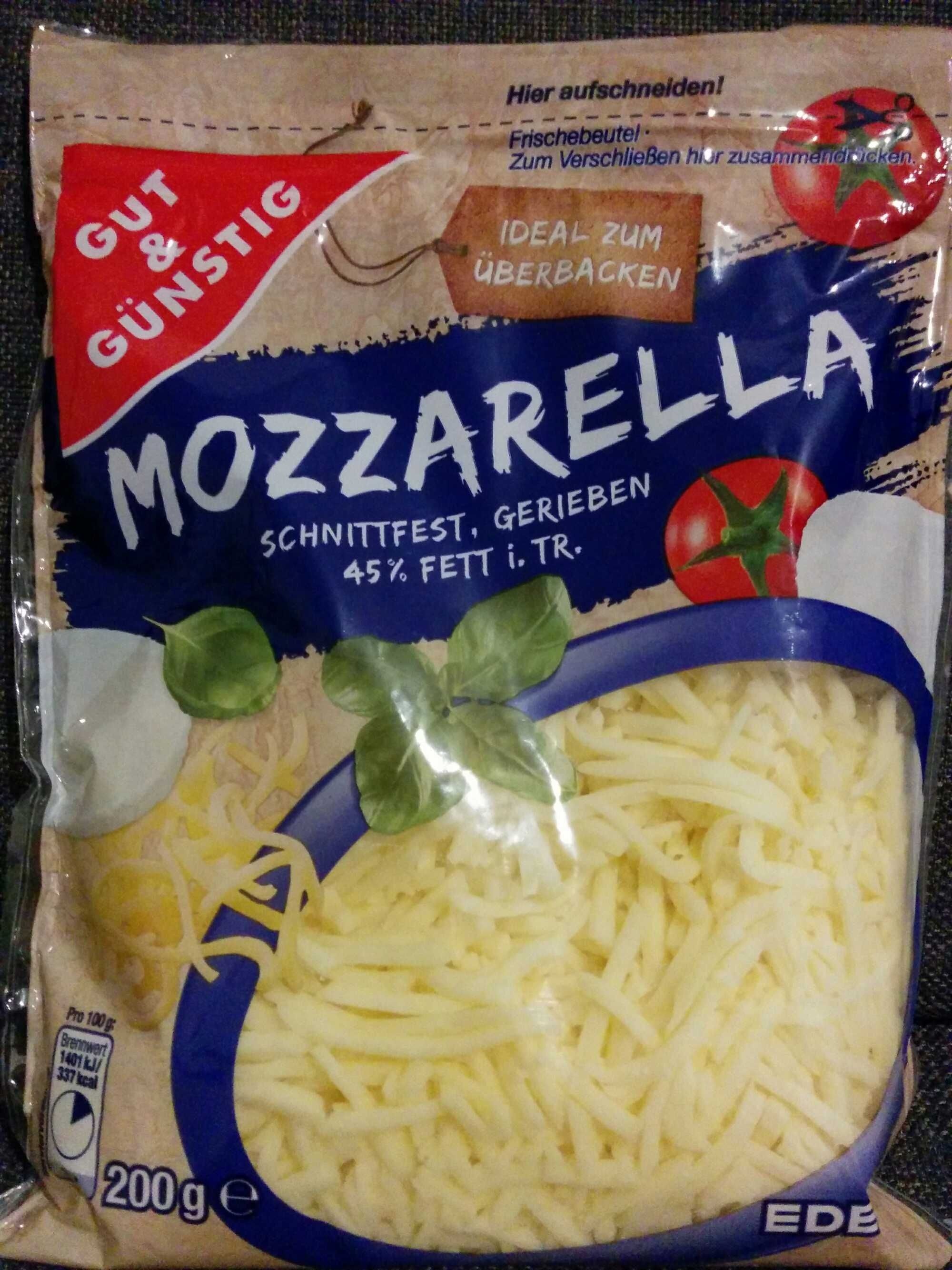 Mozzarella, Gut & Gunstig