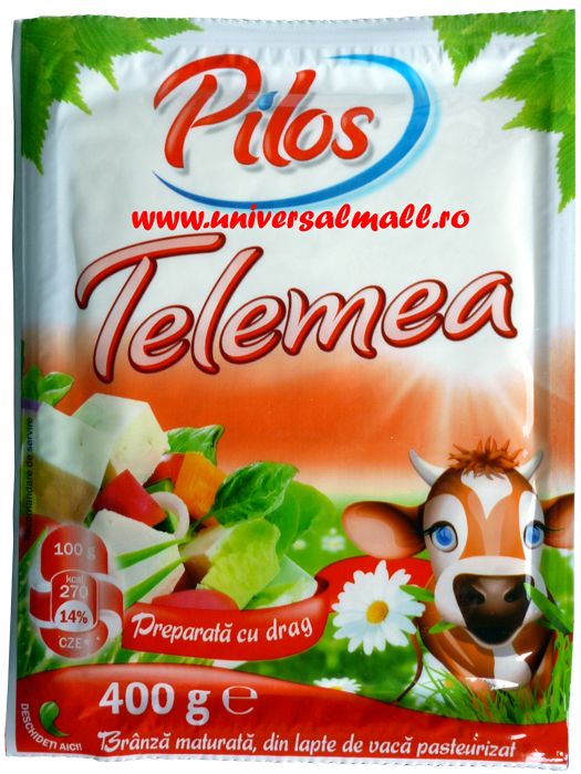 Telemea din lapte de vaca, Pilos