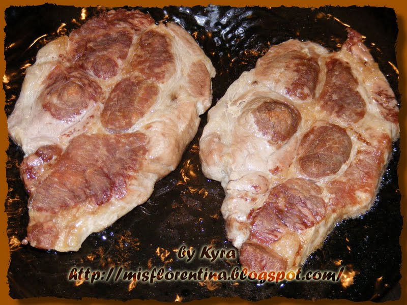 Carne grasa de porc (ceafa)