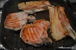 Carne de porc, proaspata, spata, ardei (rulada), fara os, carne slaba (degresata), gatit, fript