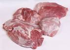 Carne de porc, fumat, jambon (sunca), pulpa, cu os, carne degresata, neincalzita