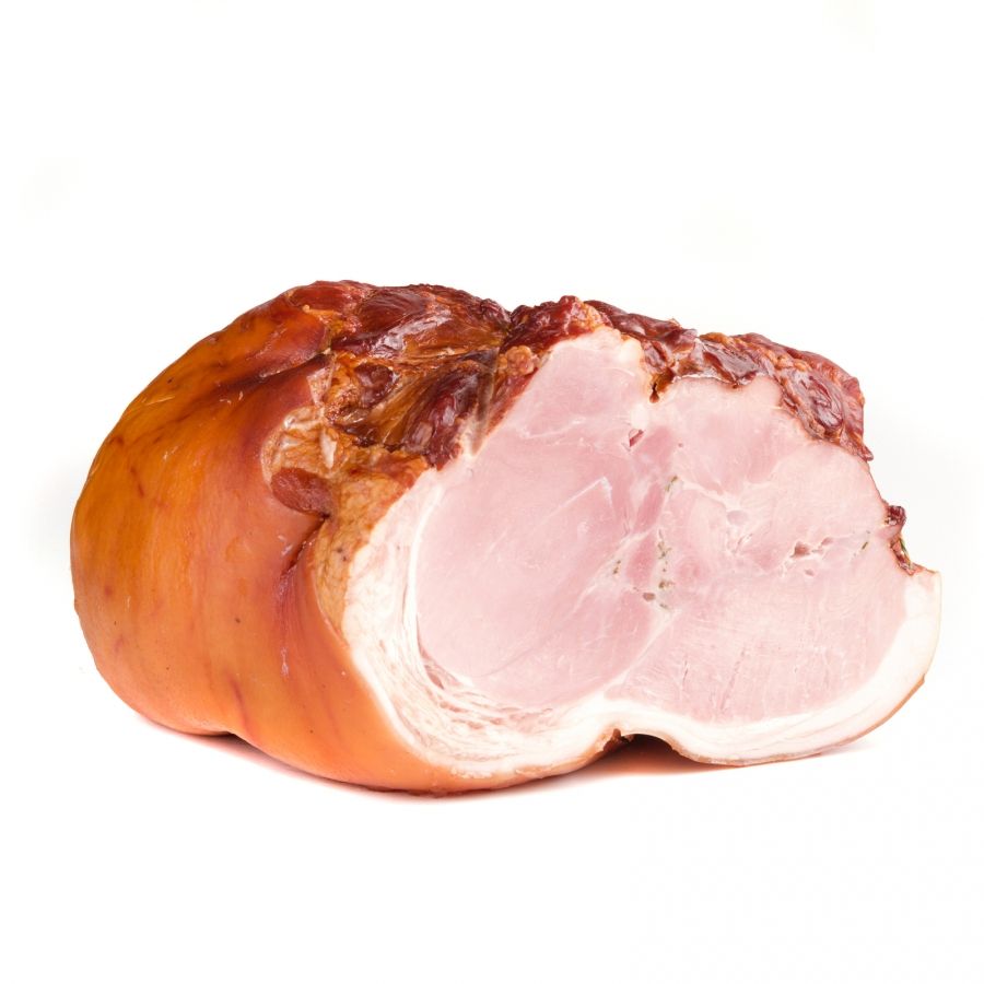 Bacon Preferat de porc afumat-copt, Pegas