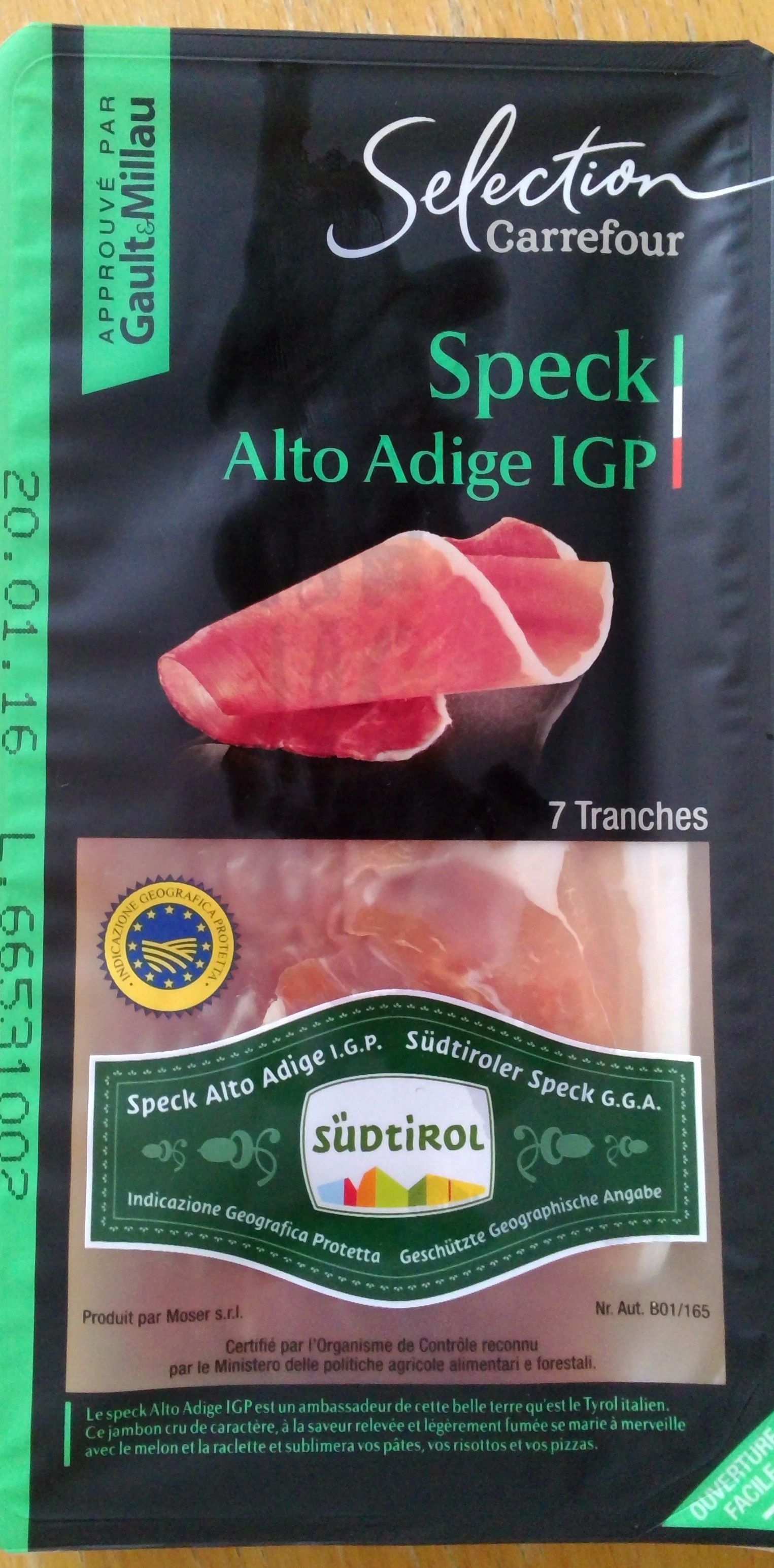 Jambon de porc, Sudtirol
