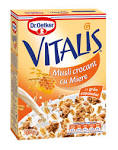 Musli Vitalis crocant, continut scazut de zahar, cu fructe, Dr. Oetker