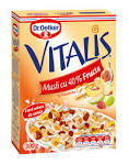 Cereale Musli cu fructe, Vitalis Bio, Dr. Oetker