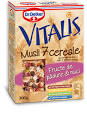 Musli Vitalis cu cereale integrale si fructe, fără ouă, Dr. Oetker