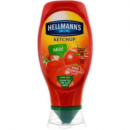 Cetchup cu sos de tomate, pulpa de tomate, Hellmann's