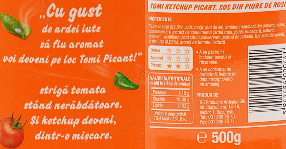Ketchup picant, Ardealul
