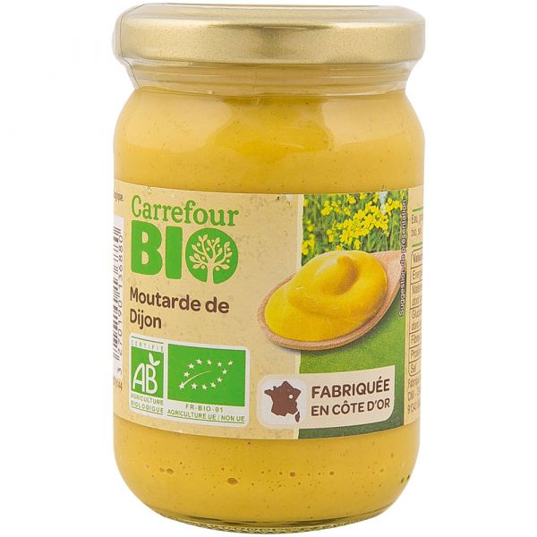 Mustar de Dijon Bio, Carrefour