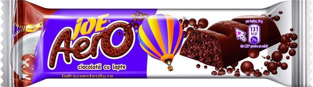 Baton de ciocolata cu capsuni Aero, Nestle