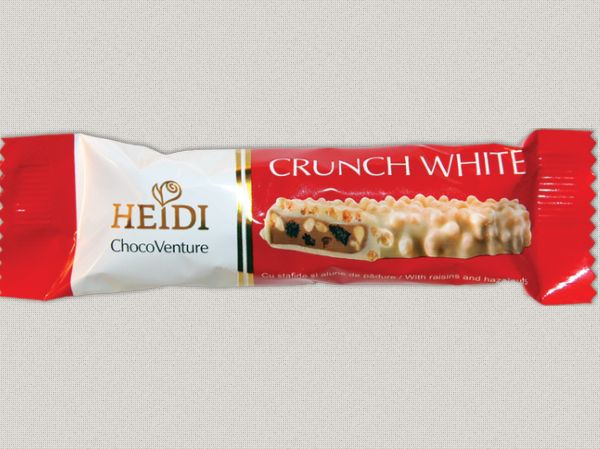 Baton de ciocolata Crunch Lapte, Heidi ChocoVenture