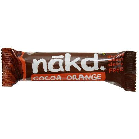 Baton Raw Cacao Orange (nuci caju, curmal si cacao), NAKD