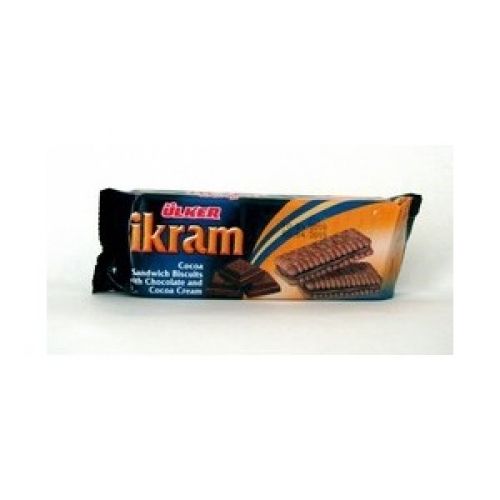Biscuiti sandwich Ikram cu crema ciocolata, Ulker