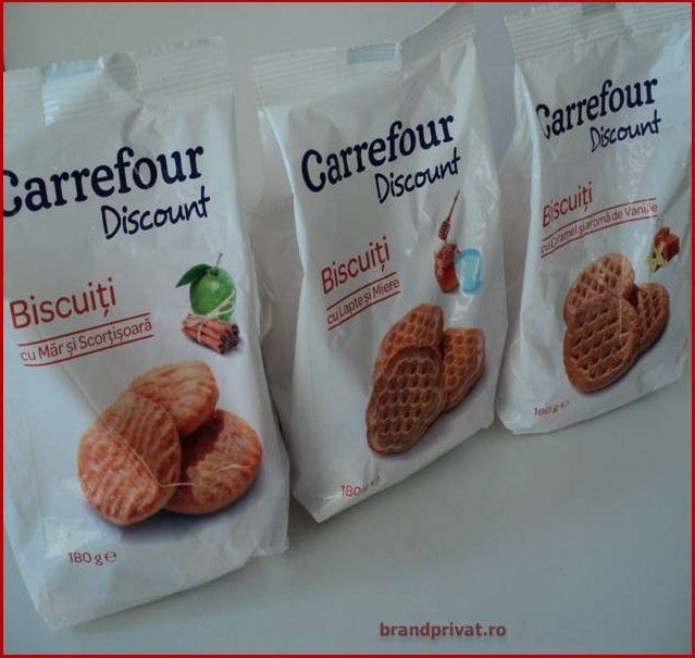 Biscuiti cu mar si scortisoara, Discount Carrefour