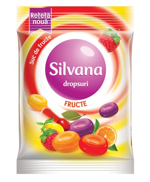Bomboane cu arome de fructe, Silvana